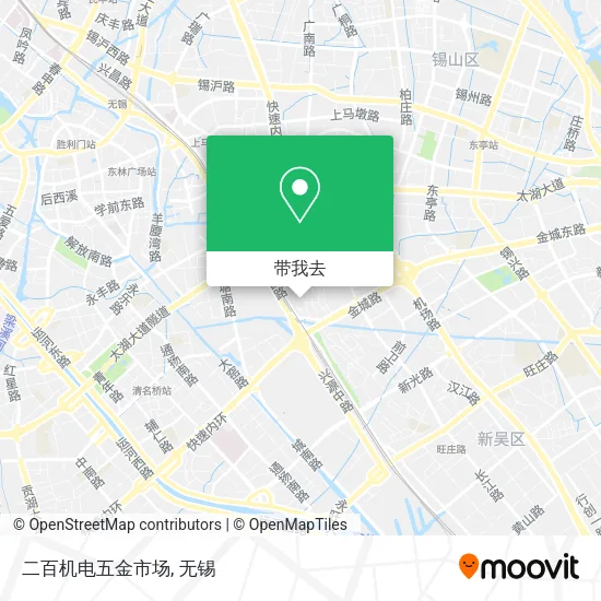 二百机电五金市场地图