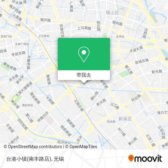 台港小镇(南丰路店)地图