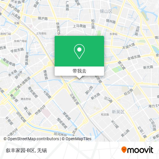 叙丰家园-B区地图