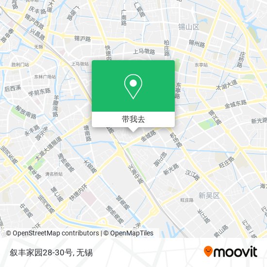 叙丰家园28-30号地图