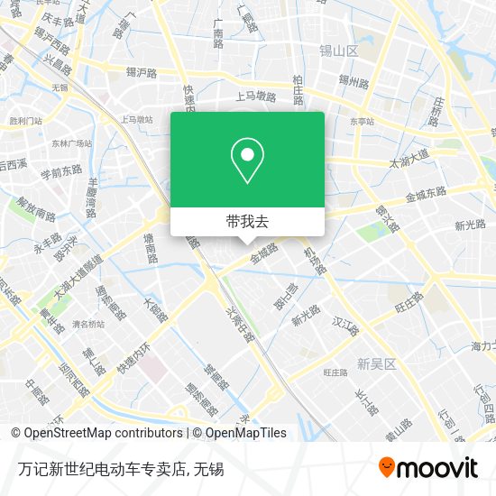 万记新世纪电动车专卖店地图