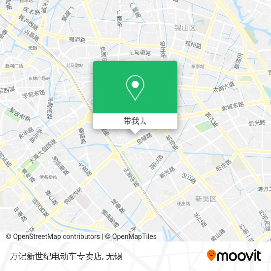 万记新世纪电动车专卖店地图