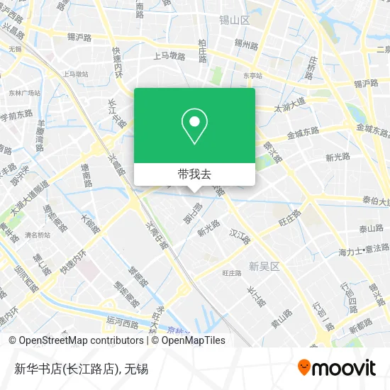 新华书店(长江路店)地图