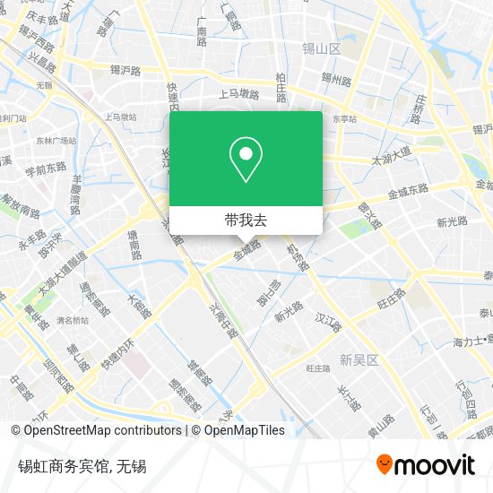 锡虹商务宾馆地图