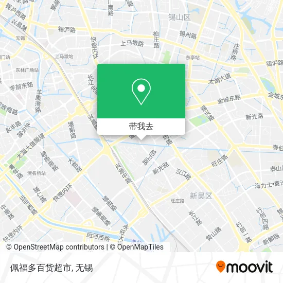 佩福多百货超市地图