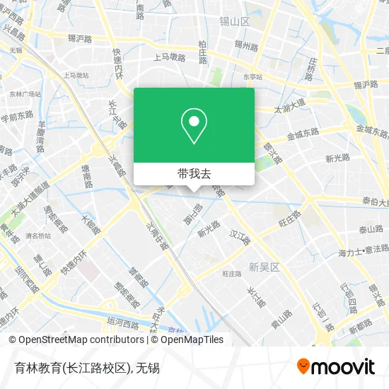 育林教育(长江路校区)地图