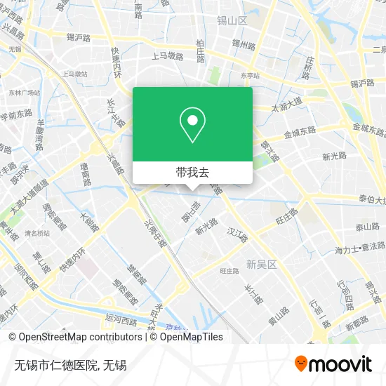 无锡市仁德医院地图