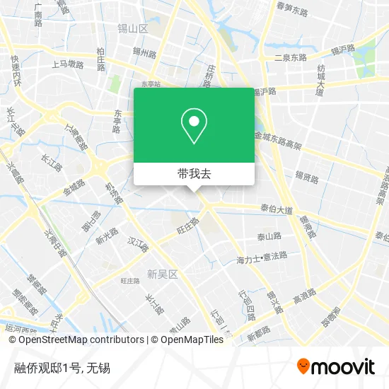 融侨观邸1号地图