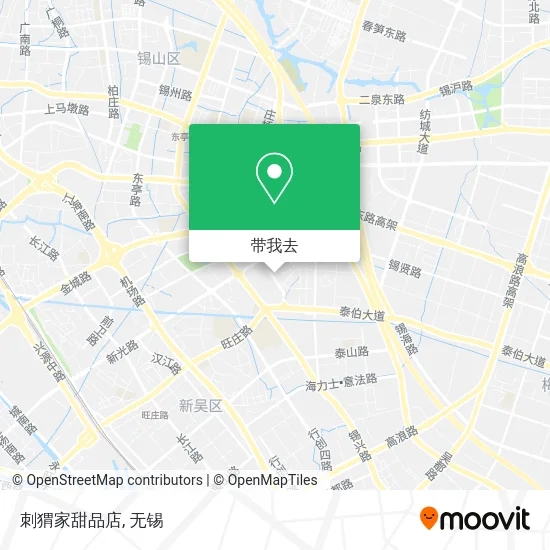 刺猬家甜品店地图