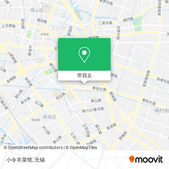 小令羊菜馆地图