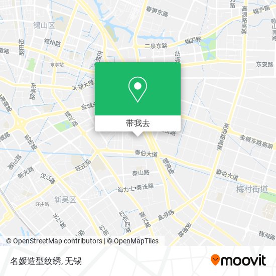 名媛造型纹绣地图