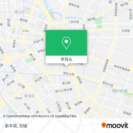 新丰苑地图