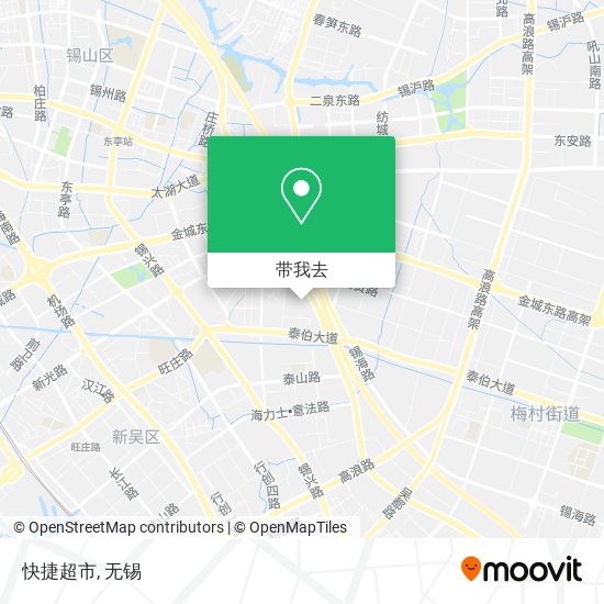 快捷超市地图