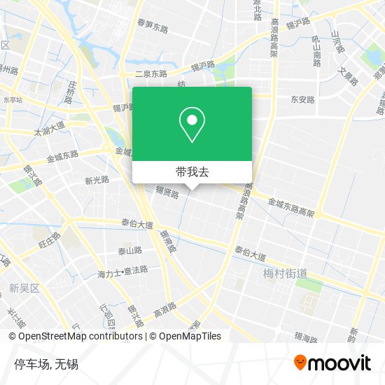停车场地图