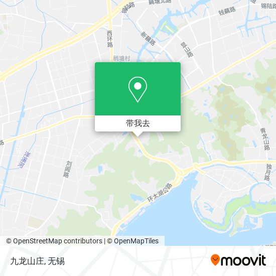 九龙山庄地图