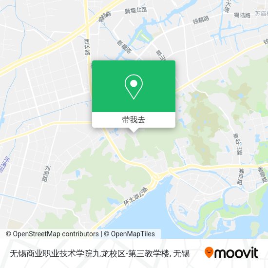 无锡商业职业技术学院九龙校区-第三教学楼地图