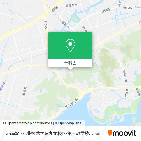 无锡商业职业技术学院九龙校区-第三教学楼地图