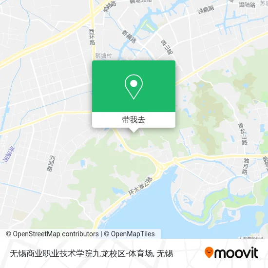 无锡商业职业技术学院九龙校区-体育场地图