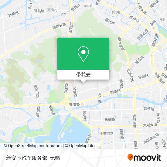 新安驰汽车服务部地图