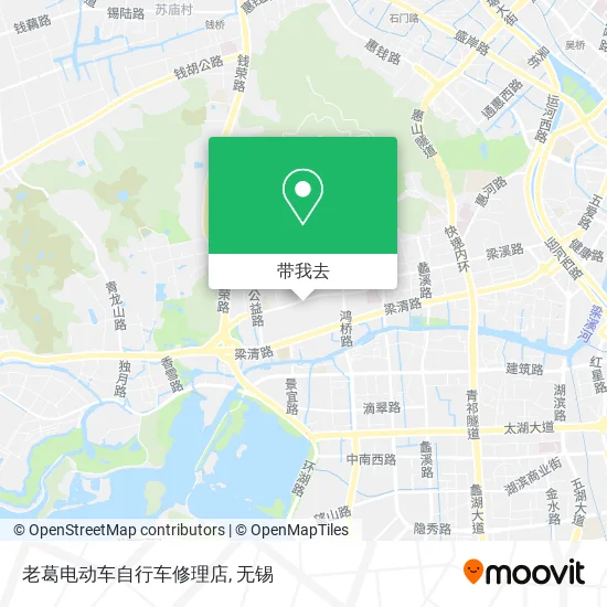 老葛电动车自行车修理店地图
