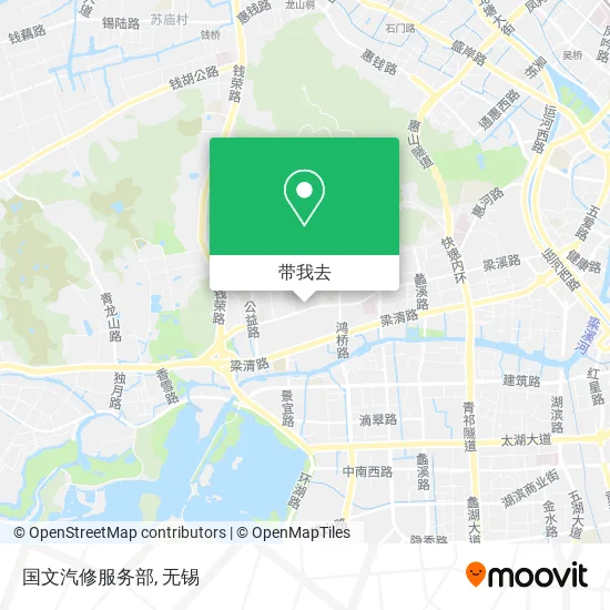 国文汽修服务部地图