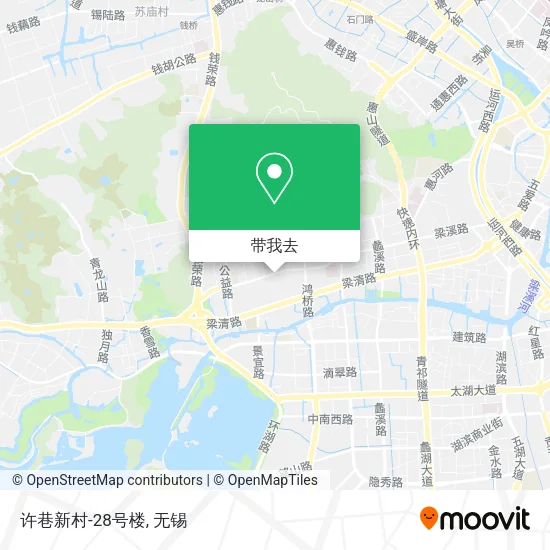 许巷新村-28号楼地图