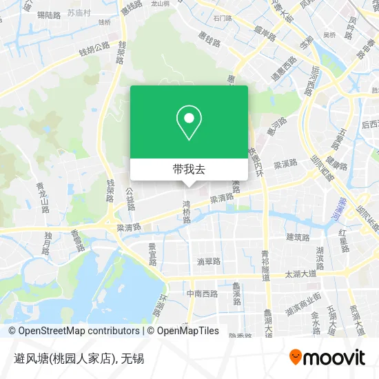 避风塘(桃园人家店)地图