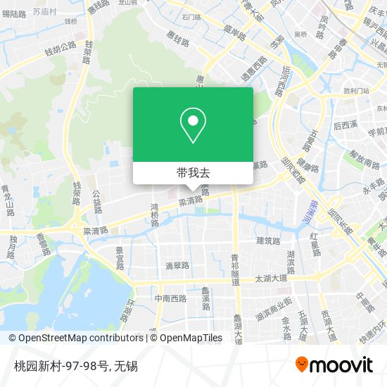 桃园新村-97-98号地图