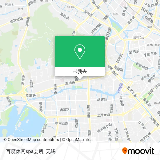 百度休闲spa会所地图