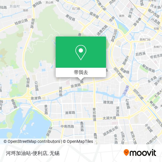河埒加油站-便利店地图