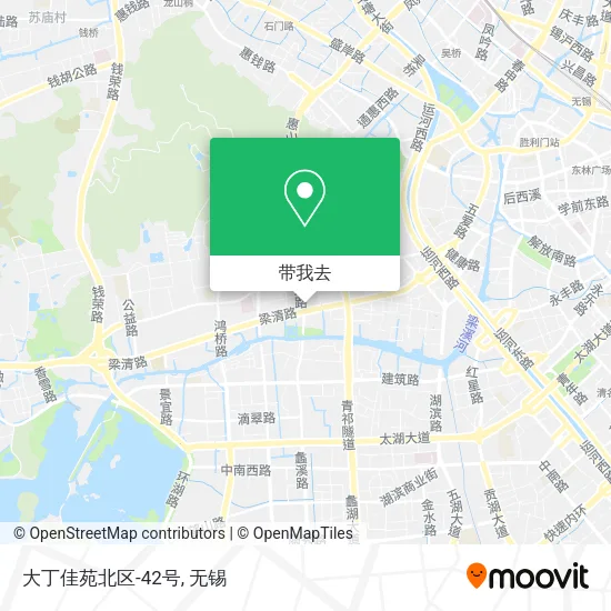 大丁佳苑北区-42号地图