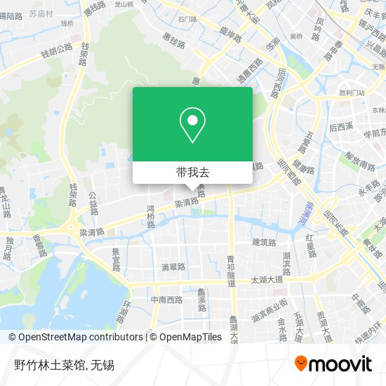 野竹林土菜馆地图