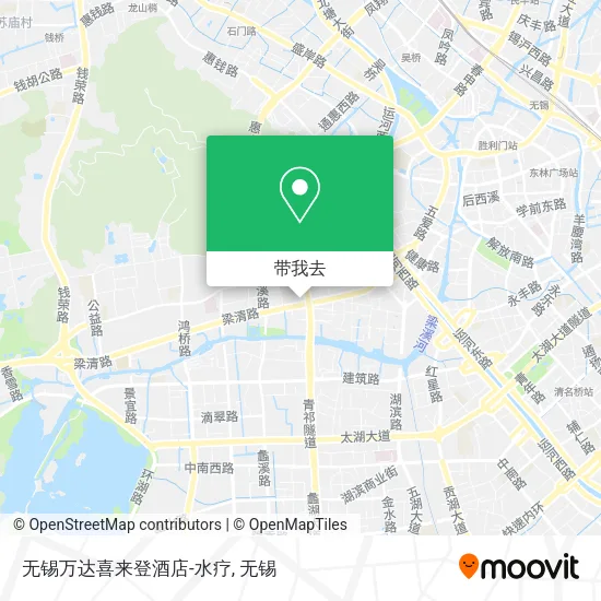 无锡万达喜来登酒店-水疗地图