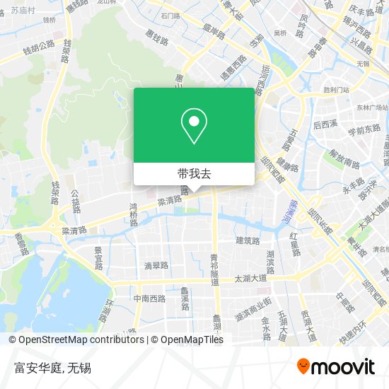 富安华庭地图