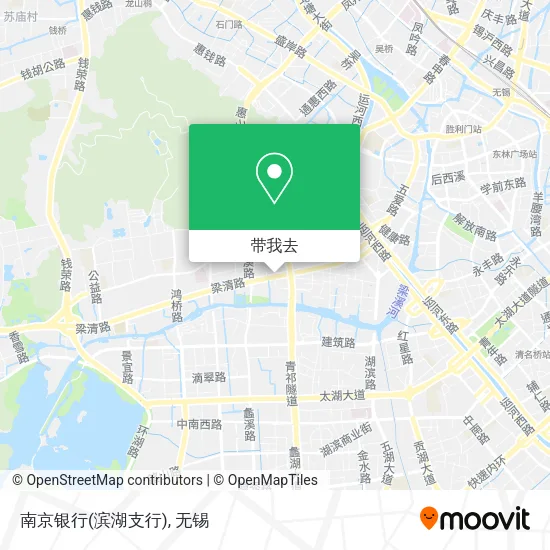 南京银行(滨湖支行)地图