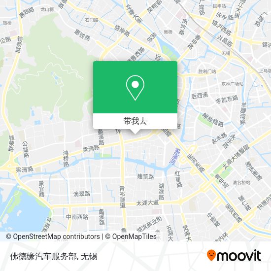 佛德缘汽车服务部地图