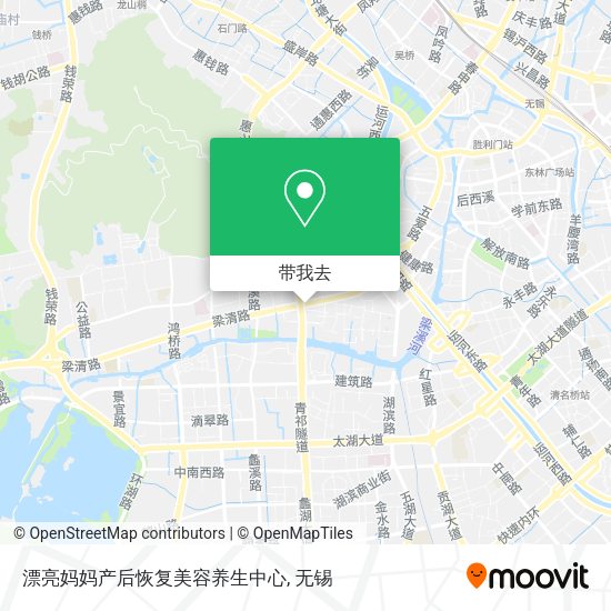 漂亮妈妈产后恢复美容养生中心地图