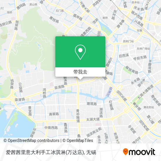爱茜茜里意大利手工冰淇淋(万达店)地图