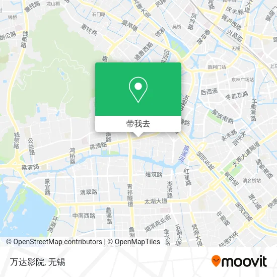 万达影院地图