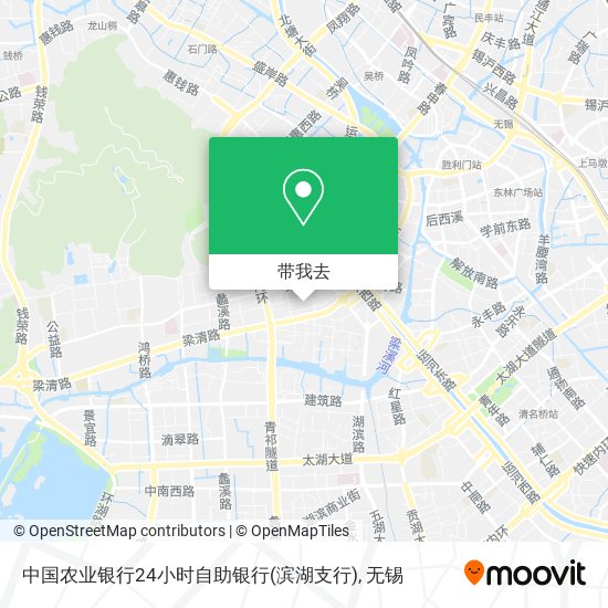 中国农业银行24小时自助银行(滨湖支行)地图