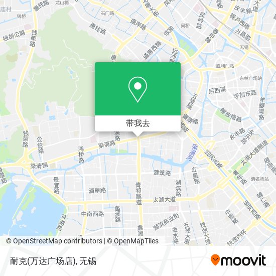 耐克(万达广场店)地图