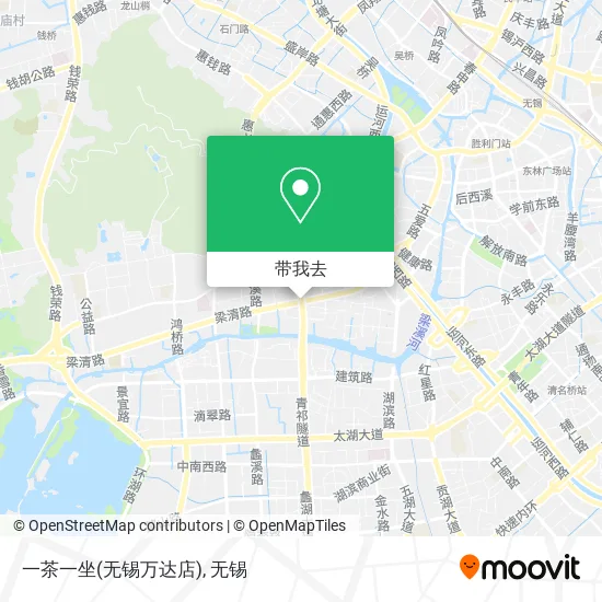 一茶一坐(无锡万达店)地图