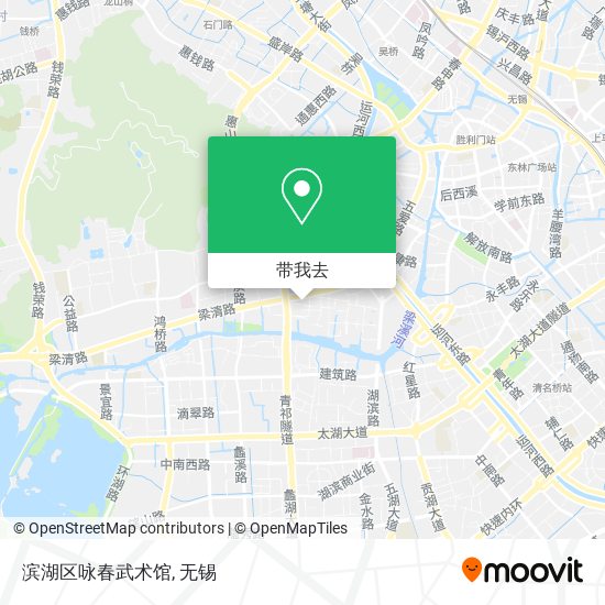 滨湖区咏春武术馆地图