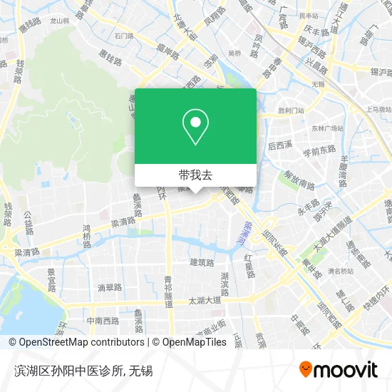 滨湖区孙阳中医诊所地图