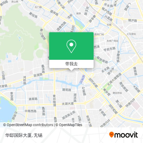 华邸国际大厦地图