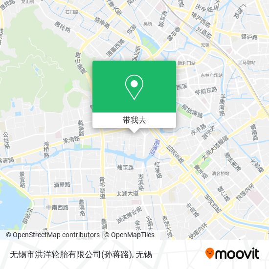 无锡市洪洋轮胎有限公司(孙蒋路)地图