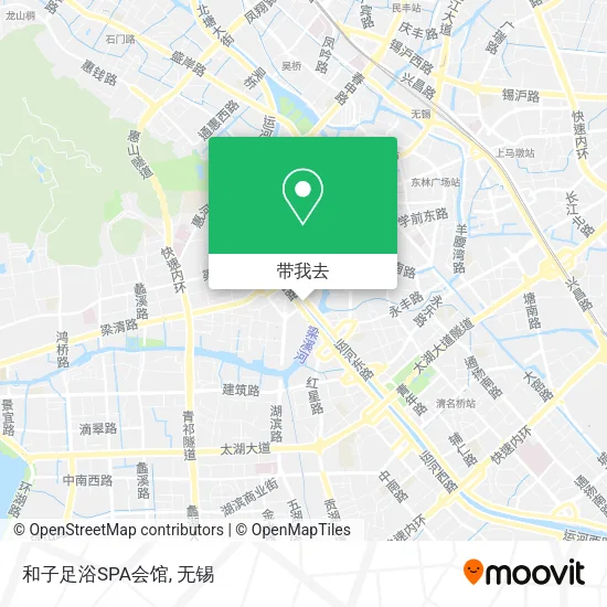 和子足浴SPA会馆地图