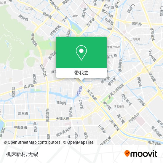 机床新村地图