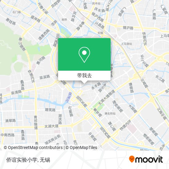 侨谊实验小学地图