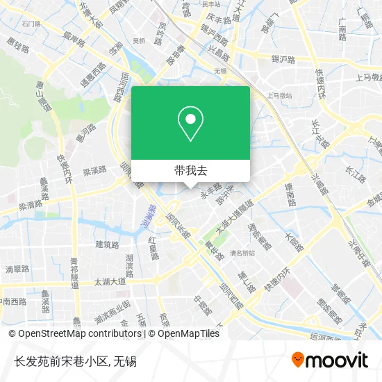 长发苑前宋巷小区地图